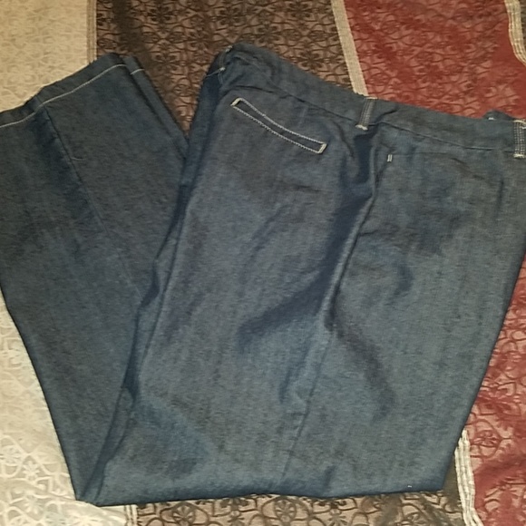 NWOT Jean slacks - Picture 3 of 3